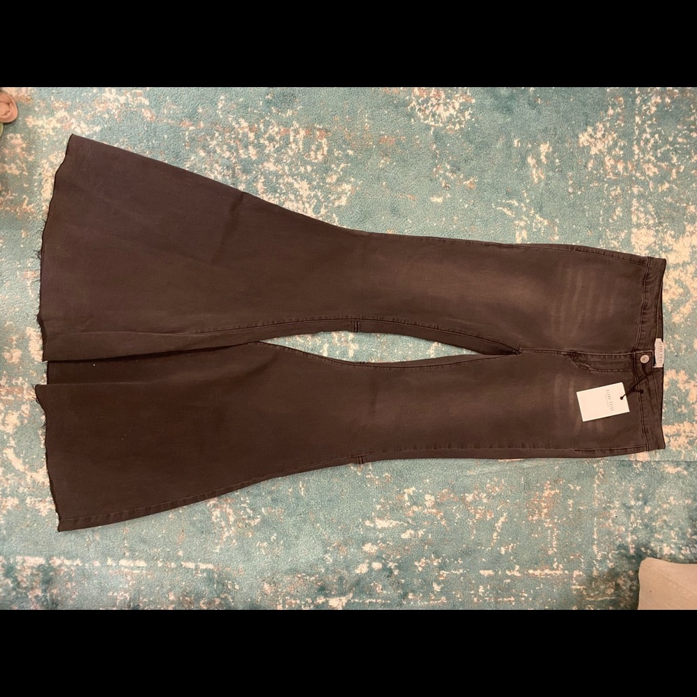Black Flare Jeans